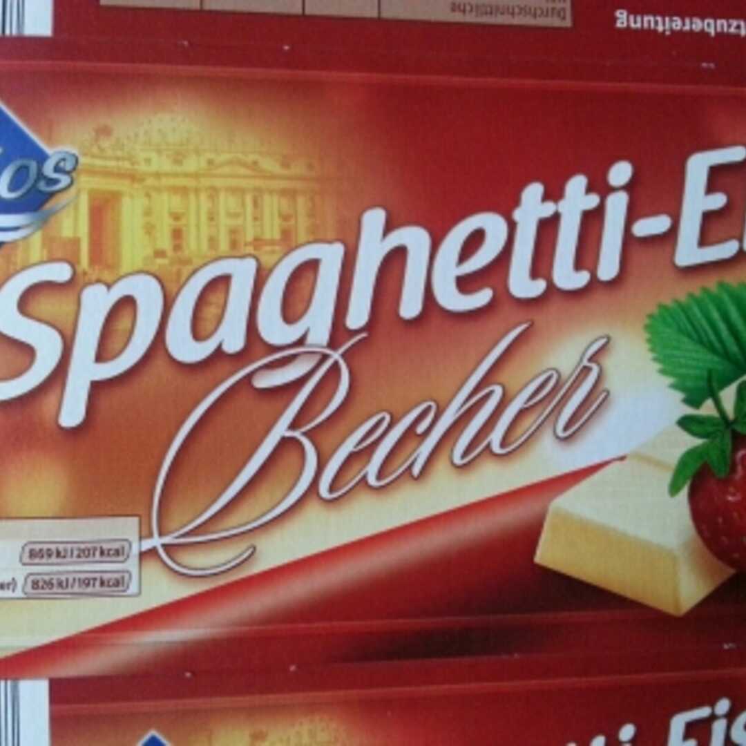 Rios Spaghetti-Eis Becher