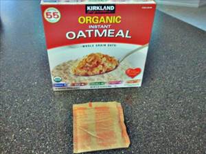 Kirkland Signature Organic Instant Oatmeal - Maple Syrup