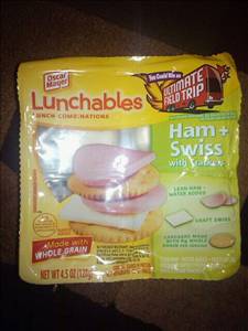 Oscar Mayer Lunchables Ham & Swiss Cheese with Crackers