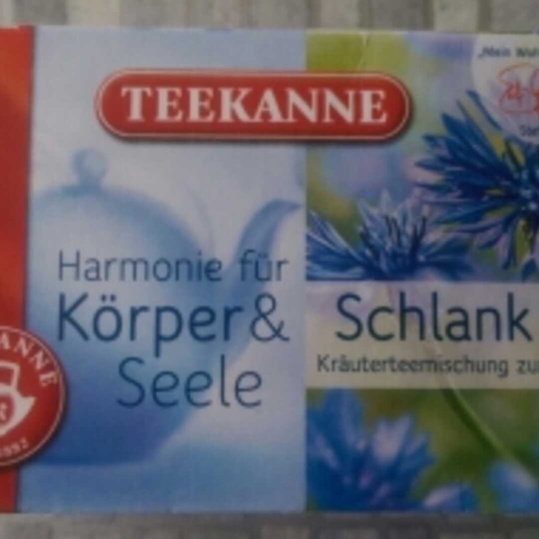 Teekanne Kräutertee Schlank & Fit