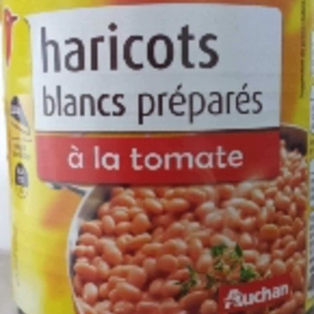 Auchan Haricots Blancs à la Tomate