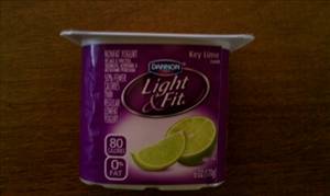 Dannon Light & Fit Yogurt - Key Lime