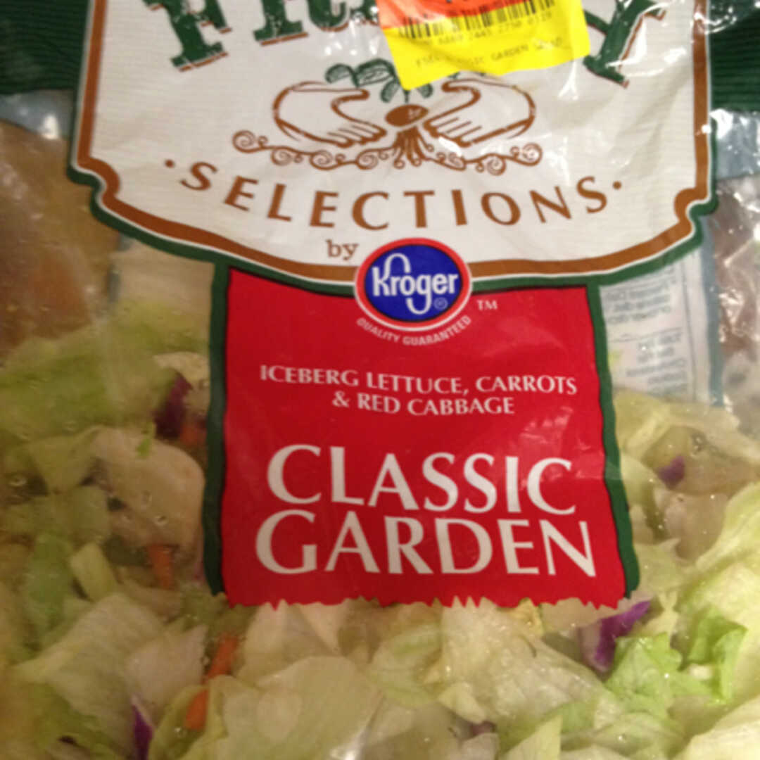 Kroger Iceberg Lettuce, Carrots & Red Cabbage