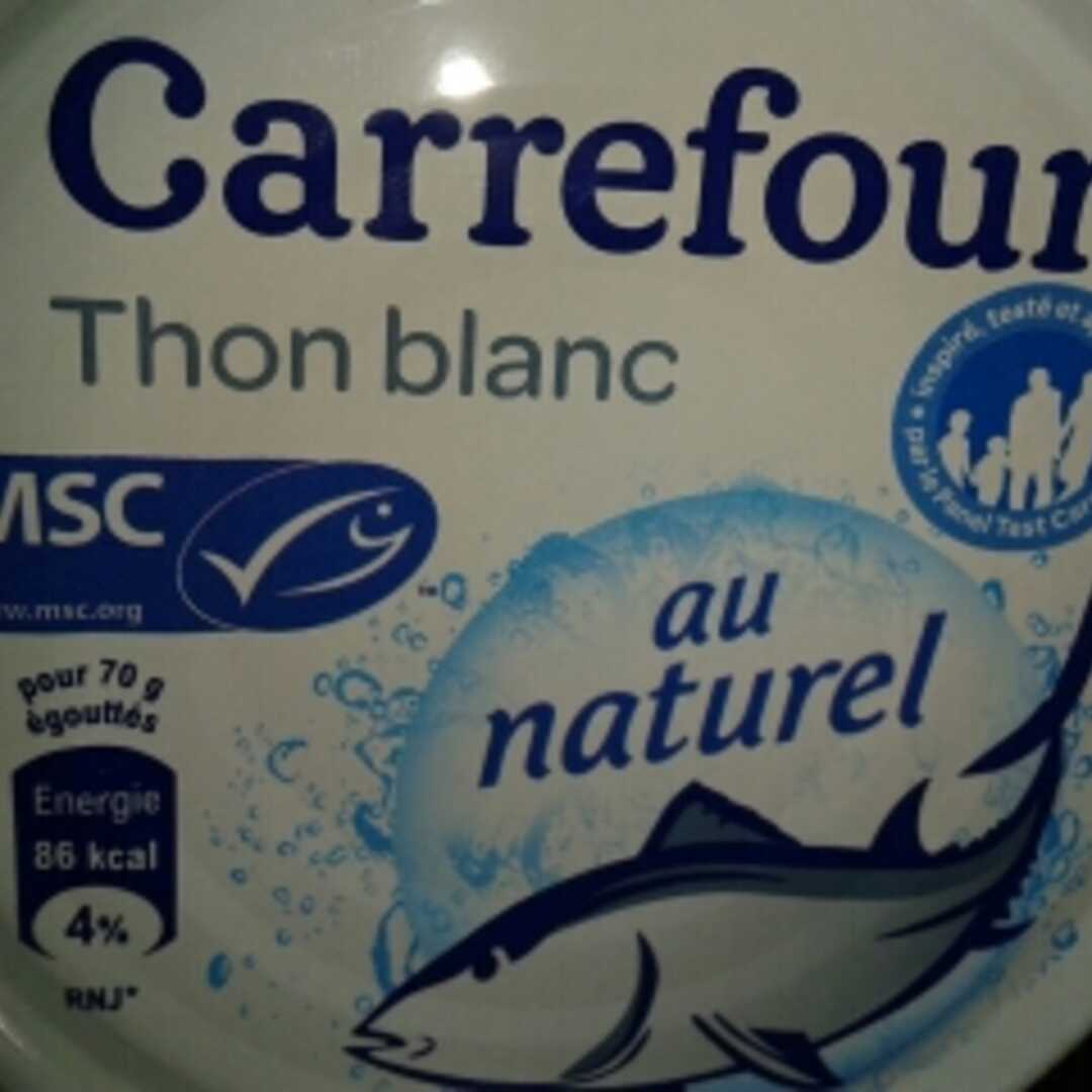 Carrefour Thon Blanc au Naturel