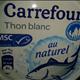 Carrefour Thon Blanc au Naturel