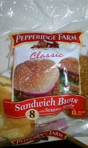 Pepperidge Farm Classic Sandwich Buns with Sesame Seeds