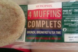 Monoprix Muffins Complets
