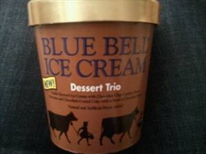 Blue Bell Dessert Trio