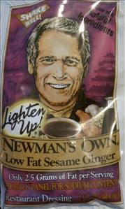 McDonald's Newman's Own Low Fat Sesame Ginger Dressing
