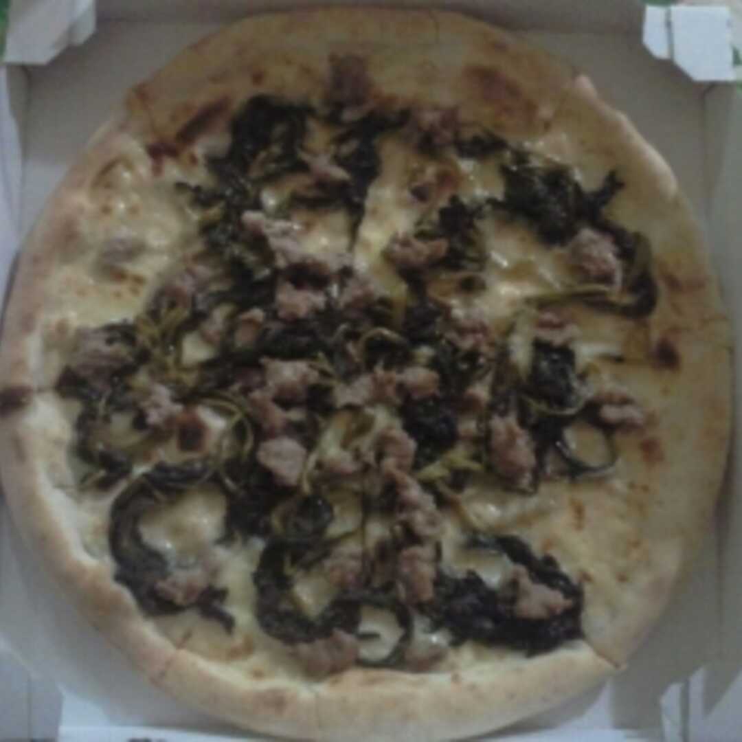 Pizza con Carne e Verdure