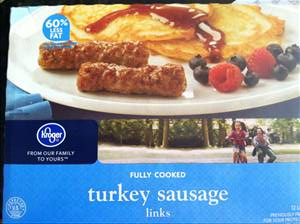 Kroger Fully Cooked Turkey Sausage Links