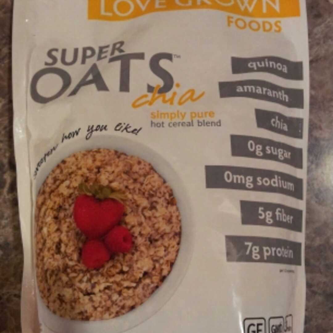Love Grown Foods Super Oats Chia
