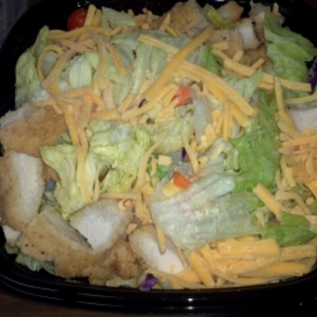 Runza Tossed Salad with Crispy Chicken