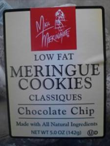 Miss Meringue Chocolate Chip Meringue Cookies