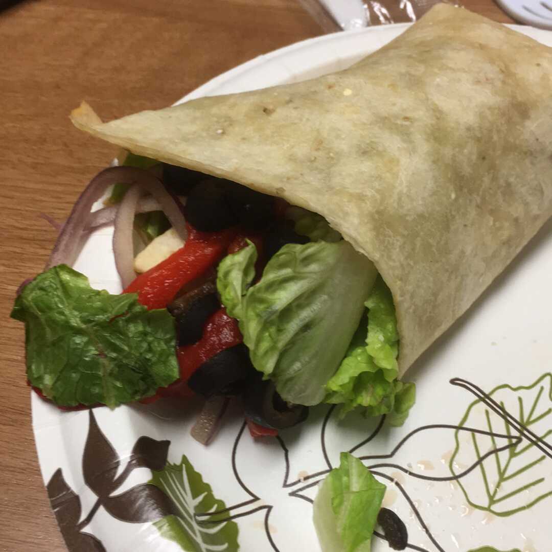 Wrap Filled with Vegetables