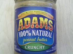 Smucker's Adams 100% Natural Crunchy Peanut Butter