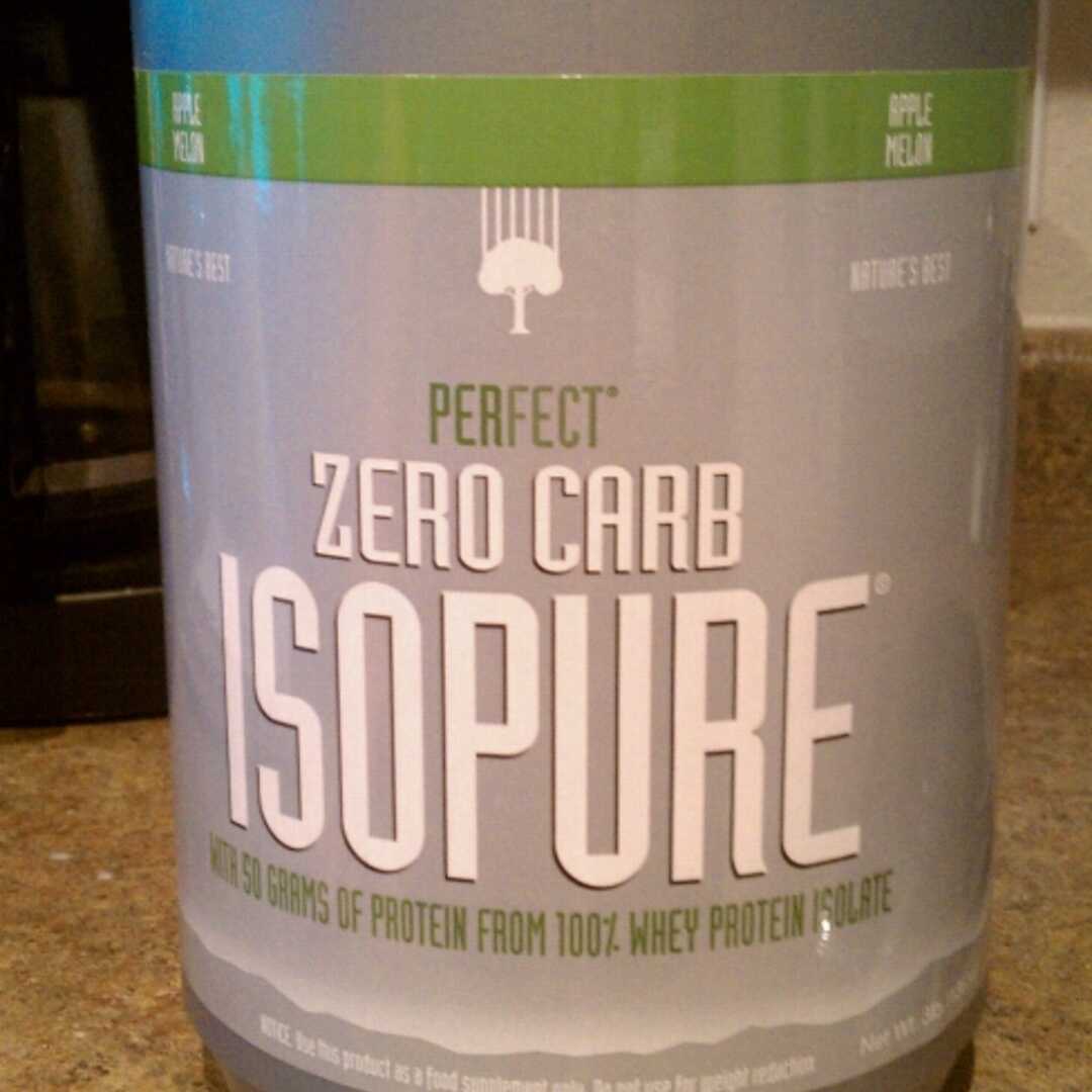 Nature's Best Perfect Zero Carb Isopure Whey Protein Isolate - Apple Melon
