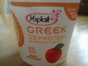Yoplait 2X Protein Greek Yogurt - Peach