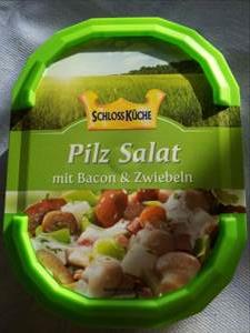 Schlossküche Pilz Salat mit Bacon & Zwiebeln