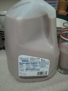 Great Value 1% Lowfat Chocolate Milk
