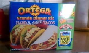 Ortega Hard & Soft Tacos Grande Dinner Kit
