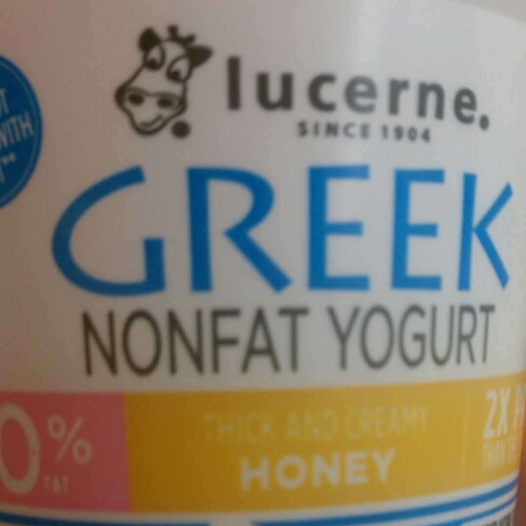 Lucerne Nonfat Greek Yogurt - Honey