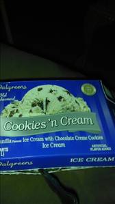 Walgreens Cookies 'n Cream Ice Cream