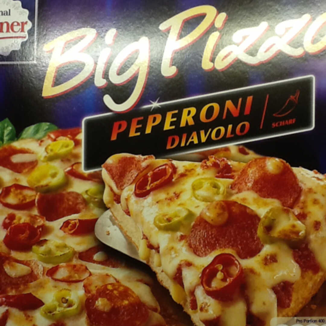 Wagner Big Pizza Peperoni Diavolo