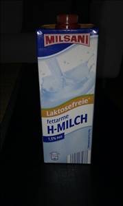 Milsani Laktosefreie Fettarme H-Milch