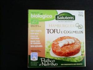 Salutem Hamburguer de Tofu e Cogumelos