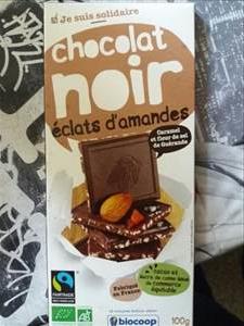 Biocoop Chocolat Noir Éclats d'amandes