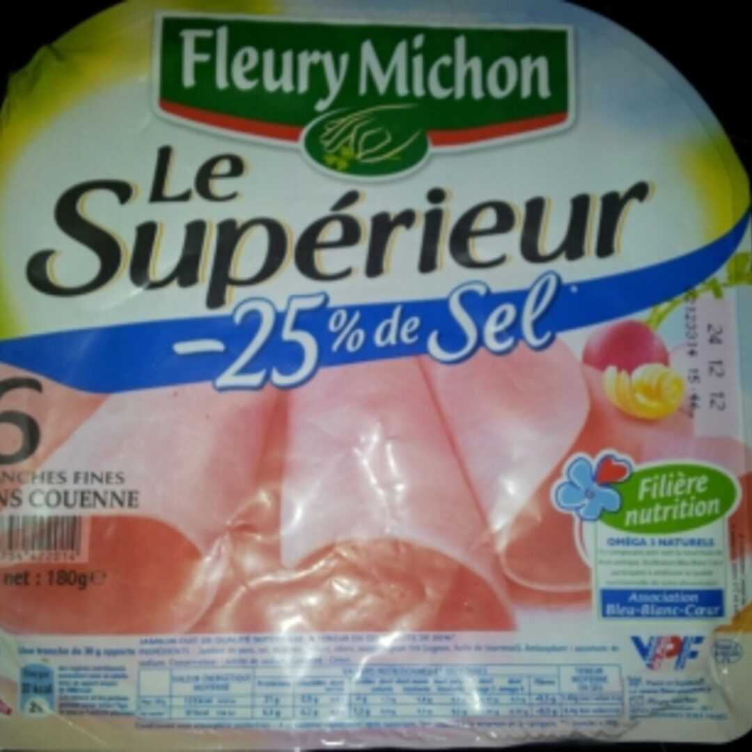 Fleury Michon Le Supérieur -25% de Sel