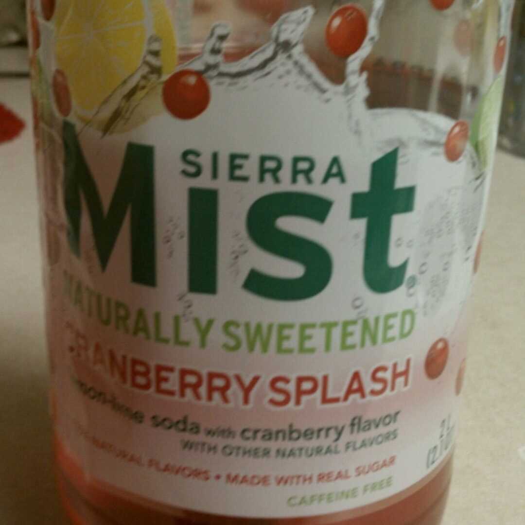 Sierra Mist Sierra Mist Free Cranberry Splash