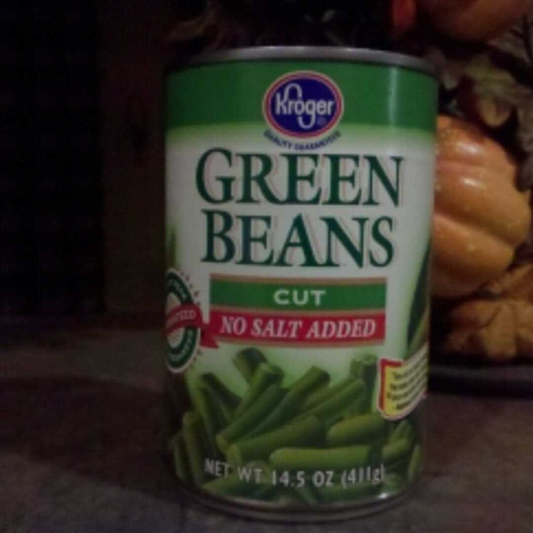 Kroger Cut Green Beans No Salt Added