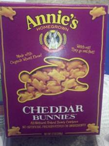 Annie's Homegrown Whole Wheat Cheddar Bunnies