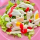 Salad Selada dengan Telur, Keju, Tomat dan / atau Wortel