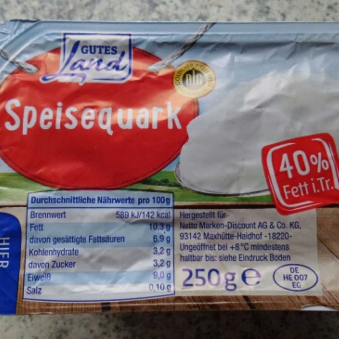Gutes Land  Speisequark 40% Fett