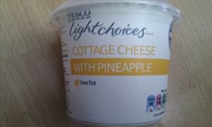 Tesco Light Choices Cottage Cheese with Pineapple