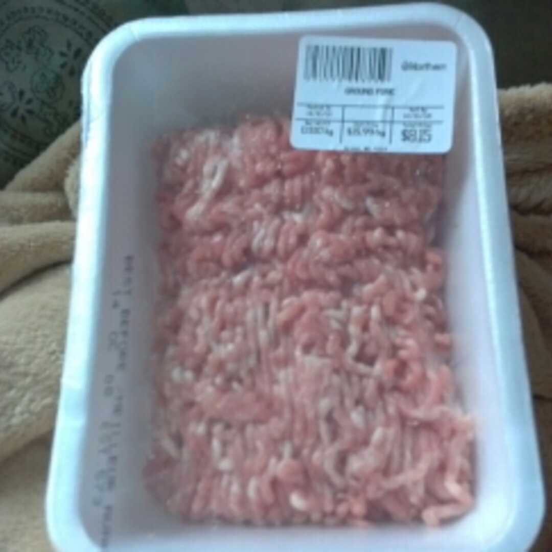 Walmart Lean Ground Pork