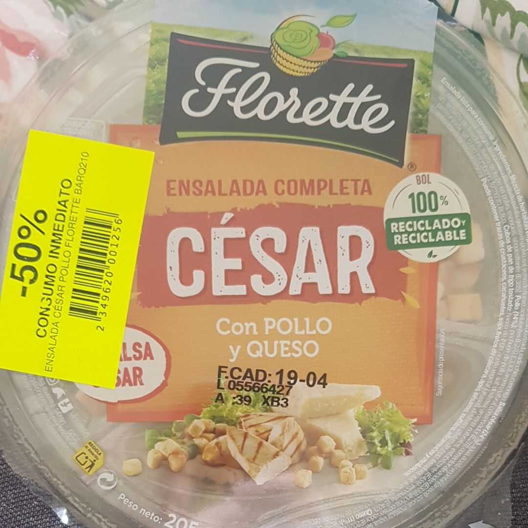 Florette Ensalada Completa César con Pollo y Queso