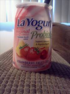 La Yogurt Original Lowfat Blended Strawberry & Strawberry Fruit Cup Yogurt (Variety Pack)