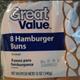 Great Value Hamburger Buns (Enriched)