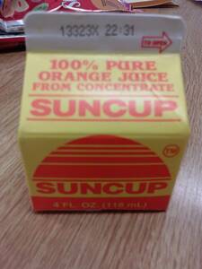 Suncup Orange Juice