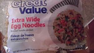 Great Value Extra Wide Egg Noodles