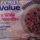 Great Value Extra Wide Egg Noodles