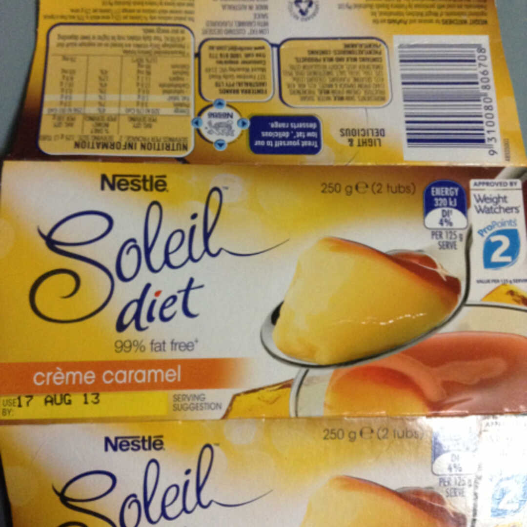 Nestle Soleil Diet Creme Caramel