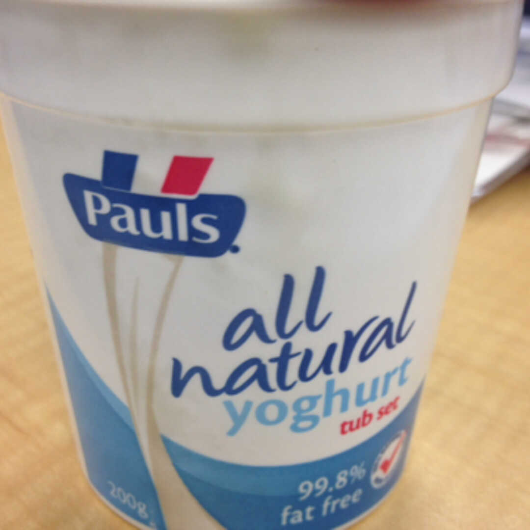 Pauls All Natural Yoghurt 99.8% Fat Free