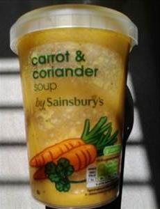 Sainsbury's Carrot & Coriander Soup (300g)