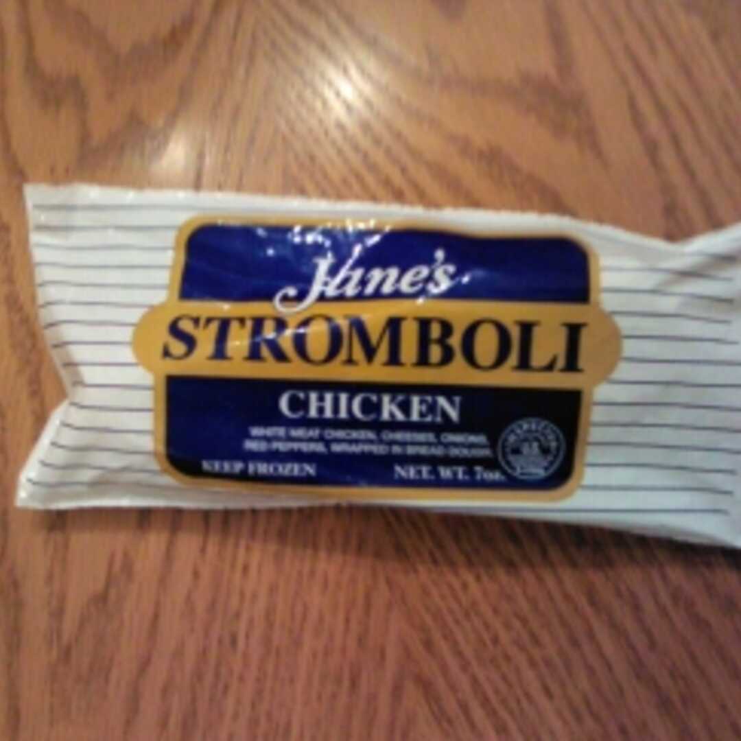 Jane's Chicken Stromboli