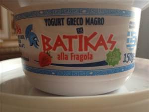 Batikas Yogurt Greco Magro Fragola